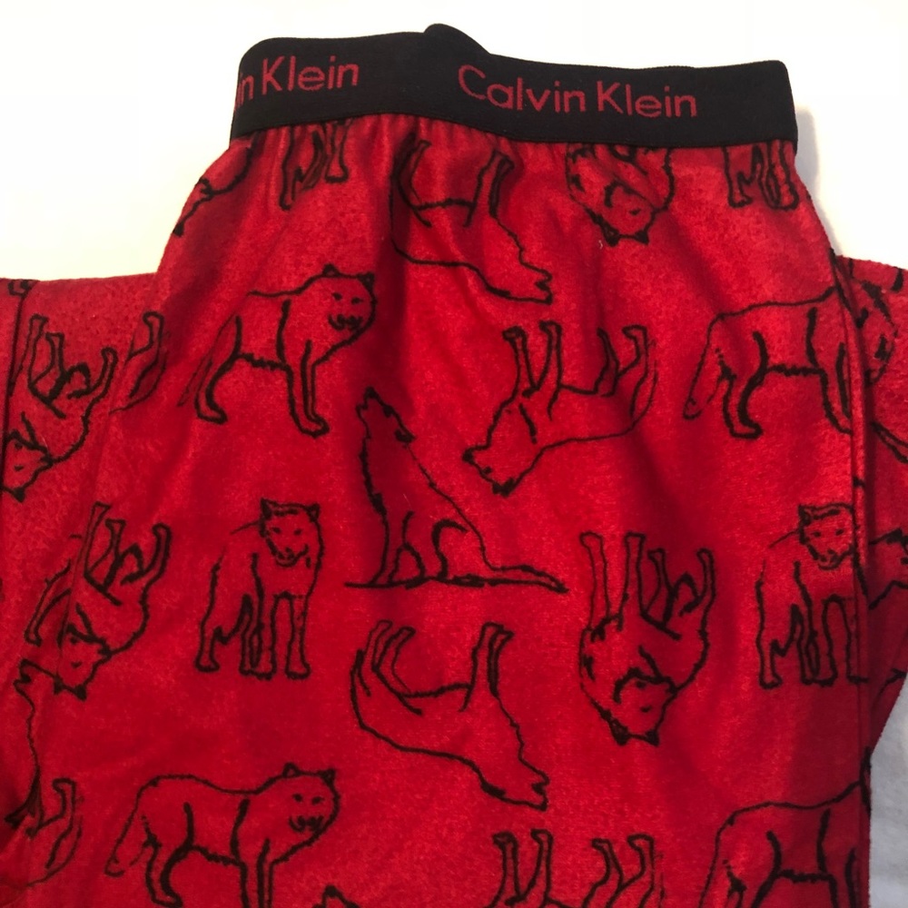 Calvin Klein Boys sleep pants .